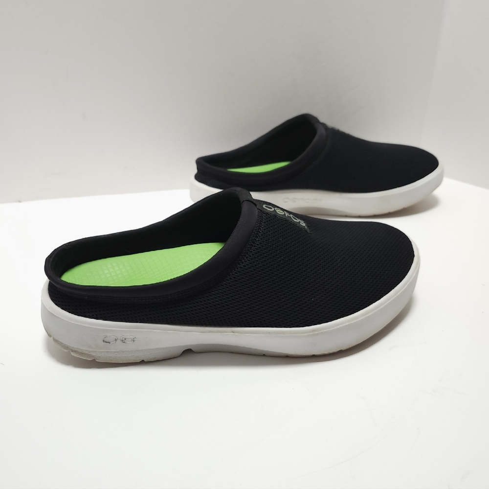 OOFOS Mens OOcoozie Sport Mule Black Size 13 Comfort Slip On Recovery - Picture 3 of 7